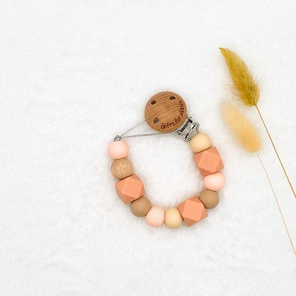 Speenkoord mokka | perzik