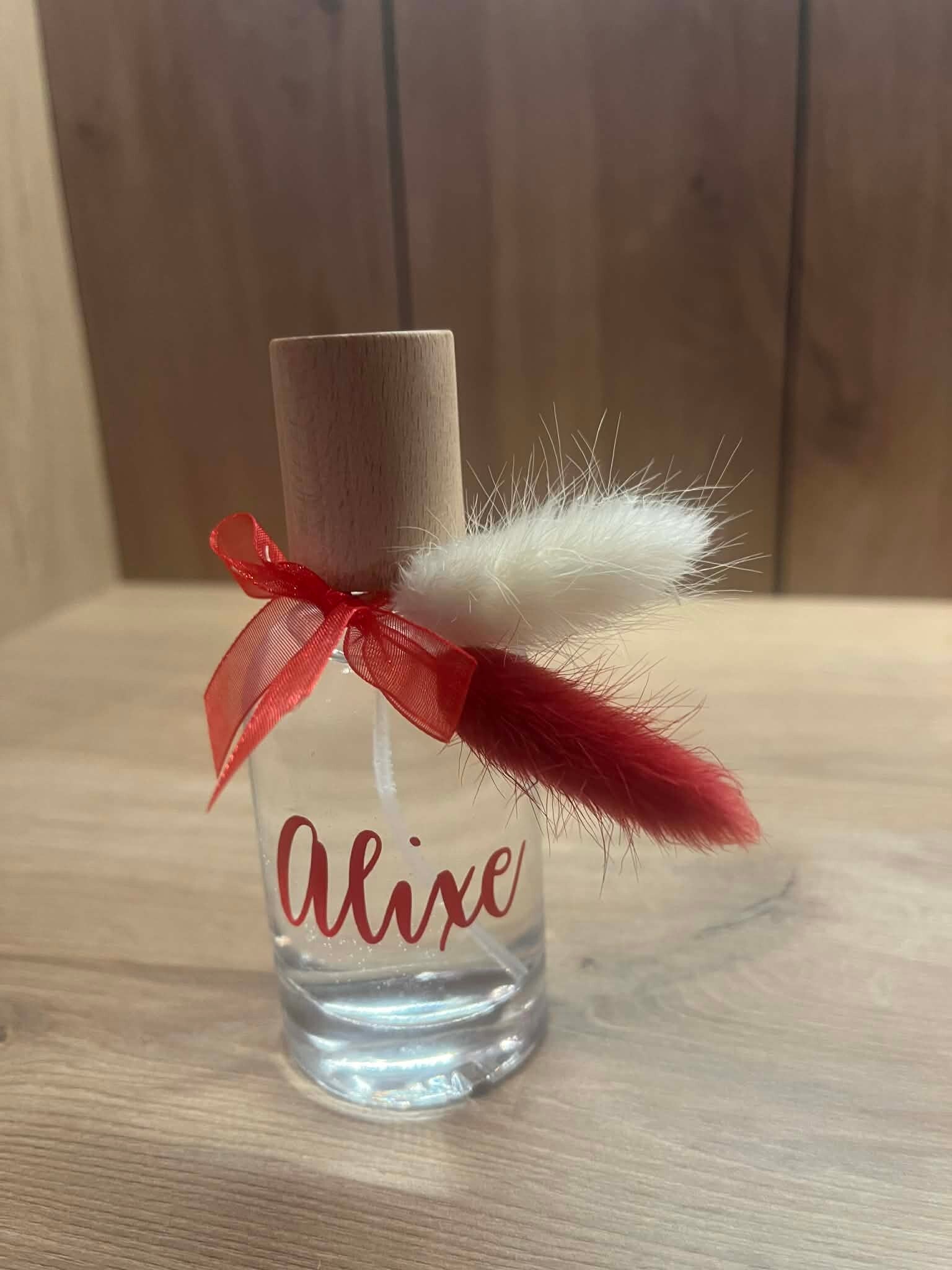 Roomsprayflesje met houten dop - diverse kleuren