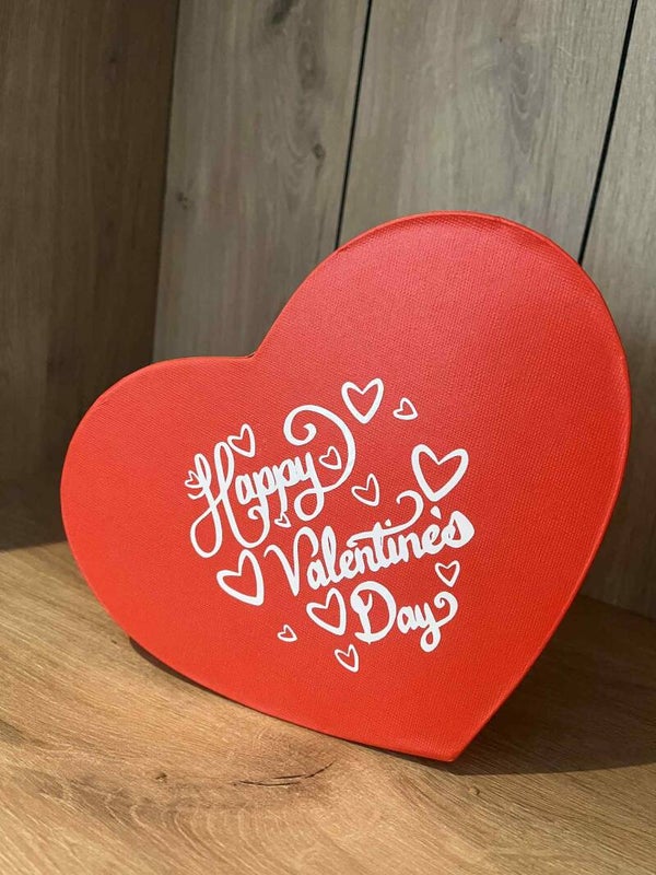 Hartvormige cadeaudoos personaliseerbaar