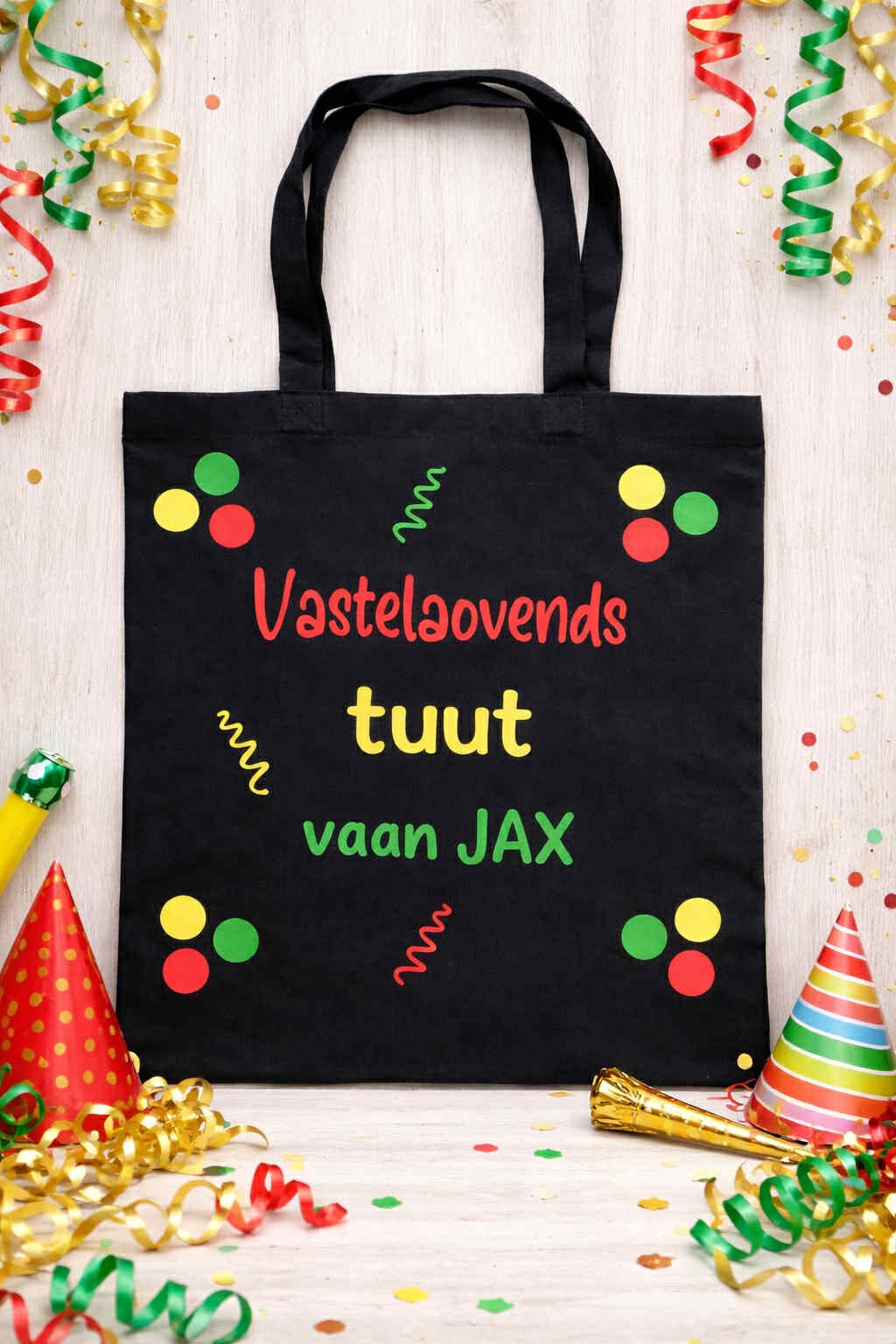 Katoenen tas voor carnaval - Gepersonaliseerd (31x36 cm)