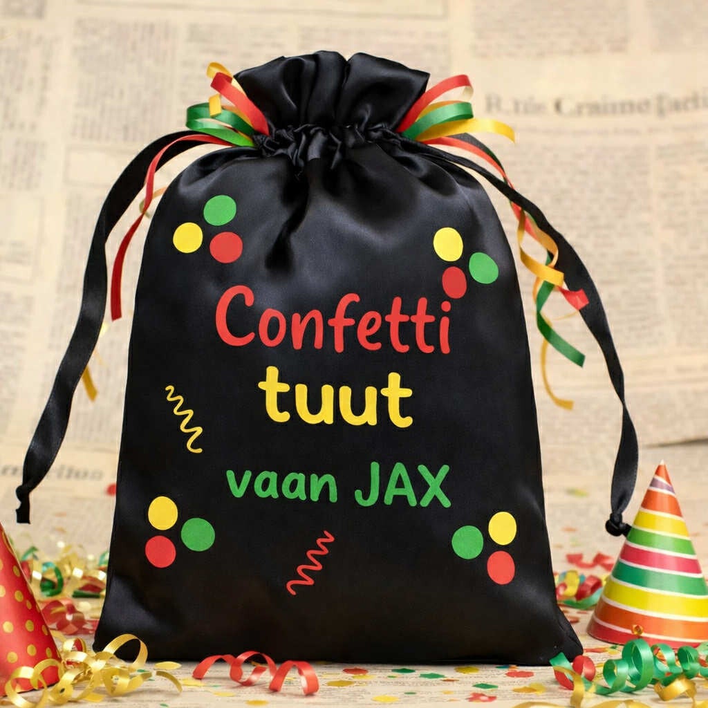 Gepersonaliseerd confettizakje - 13x18 cm
