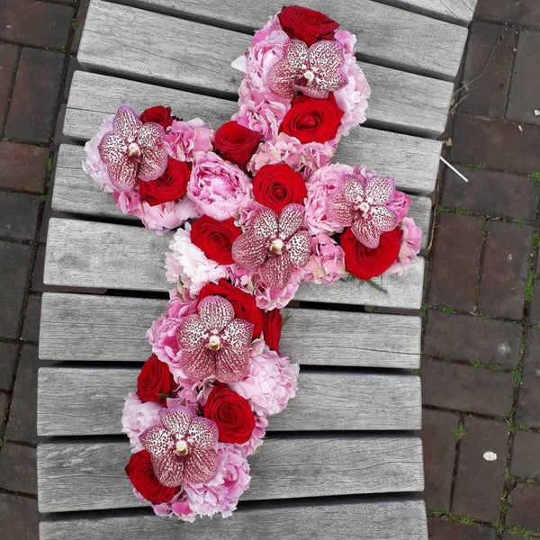 Rouwarrangement - Dankbaar Kruis