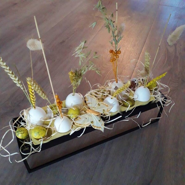 DIY Voorjaarsarrangement- Happy easter