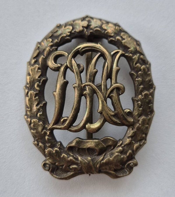 German Sport-badge 'DRA-Sportabzeichen in Bronze' > Wernstein Jena-Löbstedt