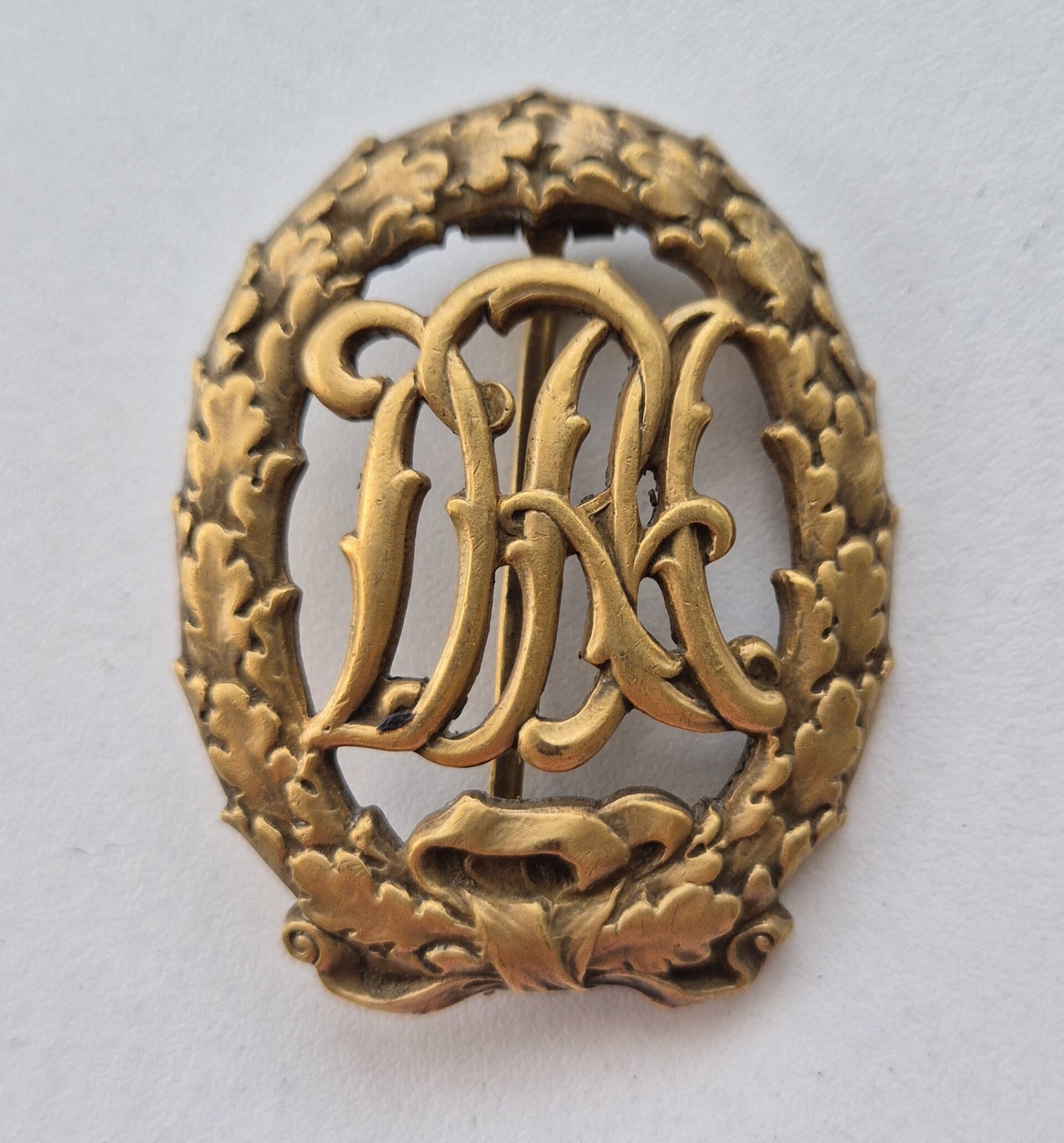 German Sport-badge 'DRA-Sportabzeichen in Gold' > Wernstein Jena-Löbstedt