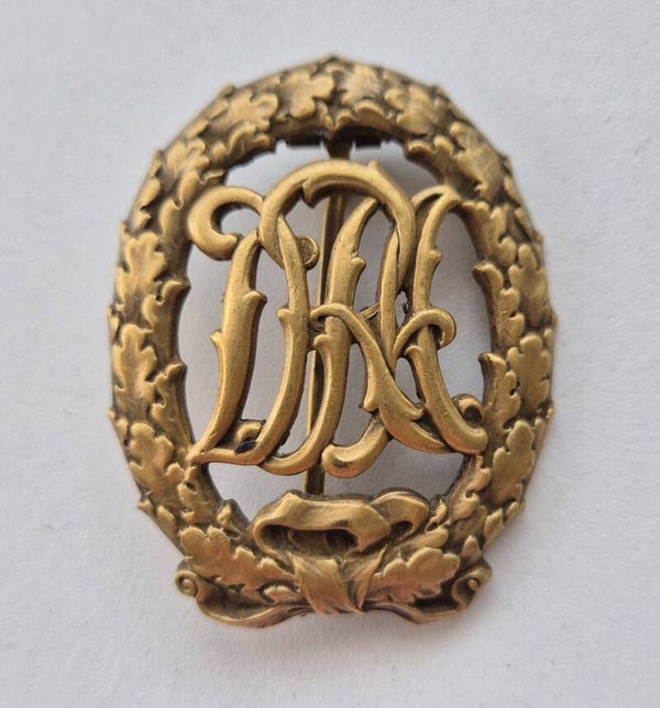 German Sport-badge 'DRA-Sportabzeichen in Gold' > Wernstein Jena-Löbstedt