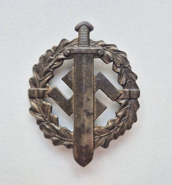SA-Sportabzeichen / SA-Wehrabzeichen in Bronce by Fechler, Bernsbach/Sachsen