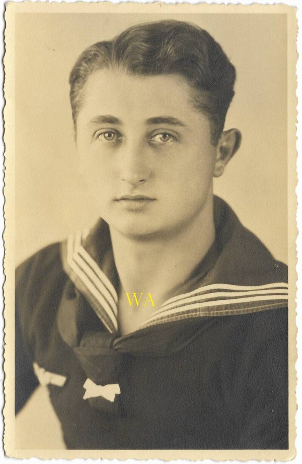 Kriegsmarine soldier. Photo made in Zierikzee, Holland.