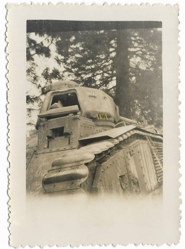 French heavy tank 'Char B1'