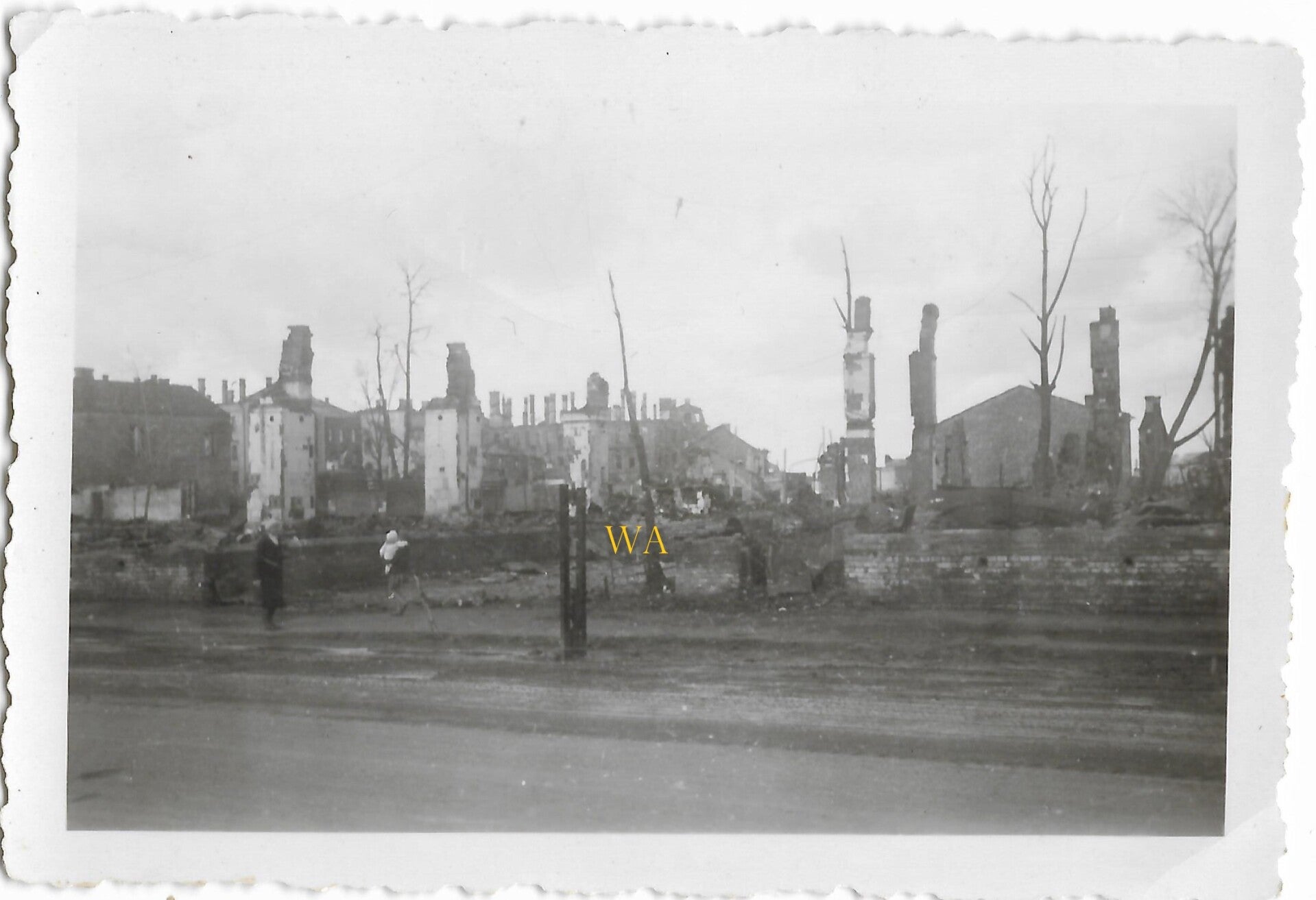 Smolensk (Russia) august 1941 - destroyed city