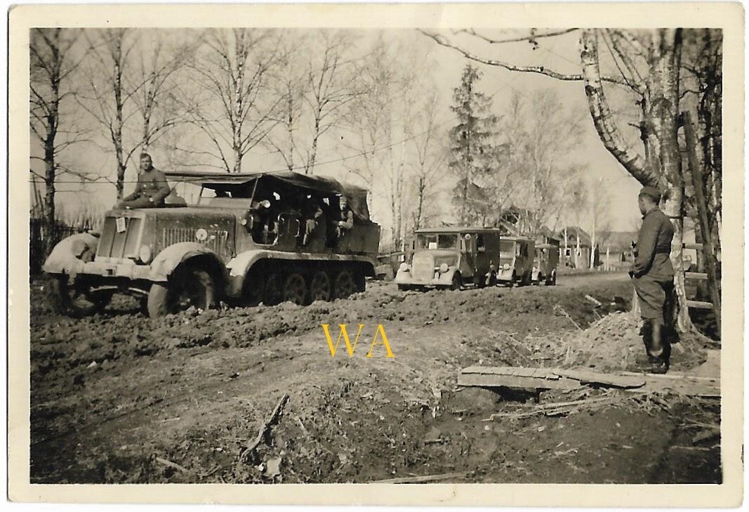 Russia 1942 : 'Schwerer Zugkraftwagen' (Sd.Kfz.)