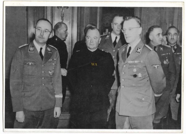 Anton Mussert, Heinrich Himmler & Arthur Seyss-Inquart in Holland