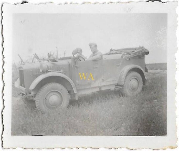 Belgium 1940 : Einheits-Pkw (Kfz.1) WWII German Personnel/Staf