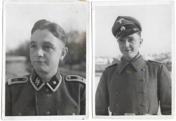 Duo set of an SS-Leibstandarte A.H. (L.A.H.) Unterscharführer