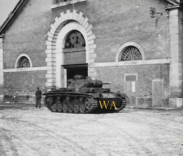 German Panzerkampfwagen III Ausf. L with ''Balkenkreuz".