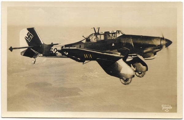 Postcard: 'Unsere Luftwaffe - Sturzkampfflugzeug Ju 87'
