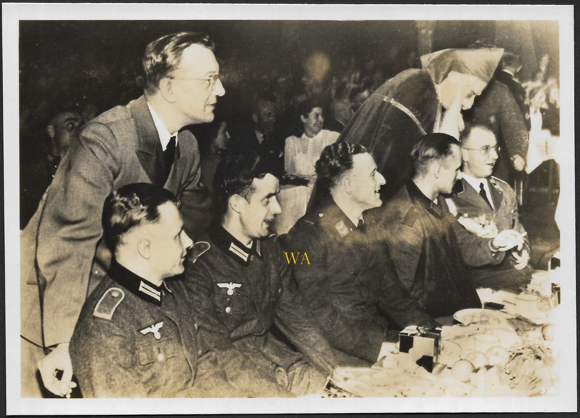 Photograph of Arthur Seyss-Inquart on New Year's Eve 1940.