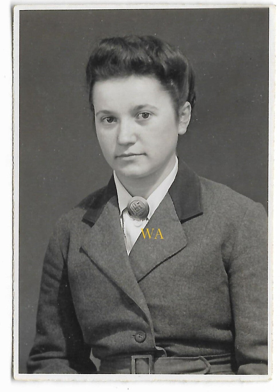 Portrait photo of a young girl commemorating her 'RAD time'