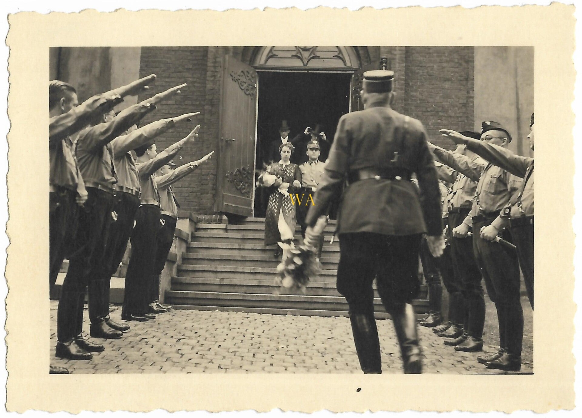 Duo set of a German SA Wedding with third Reich tribute