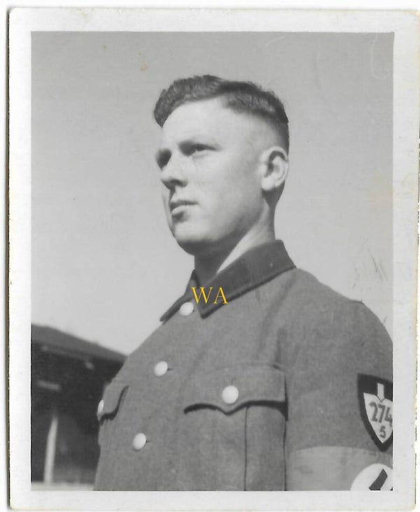 Portrait photo of a young RAD man. RAD-Abt. 5/274