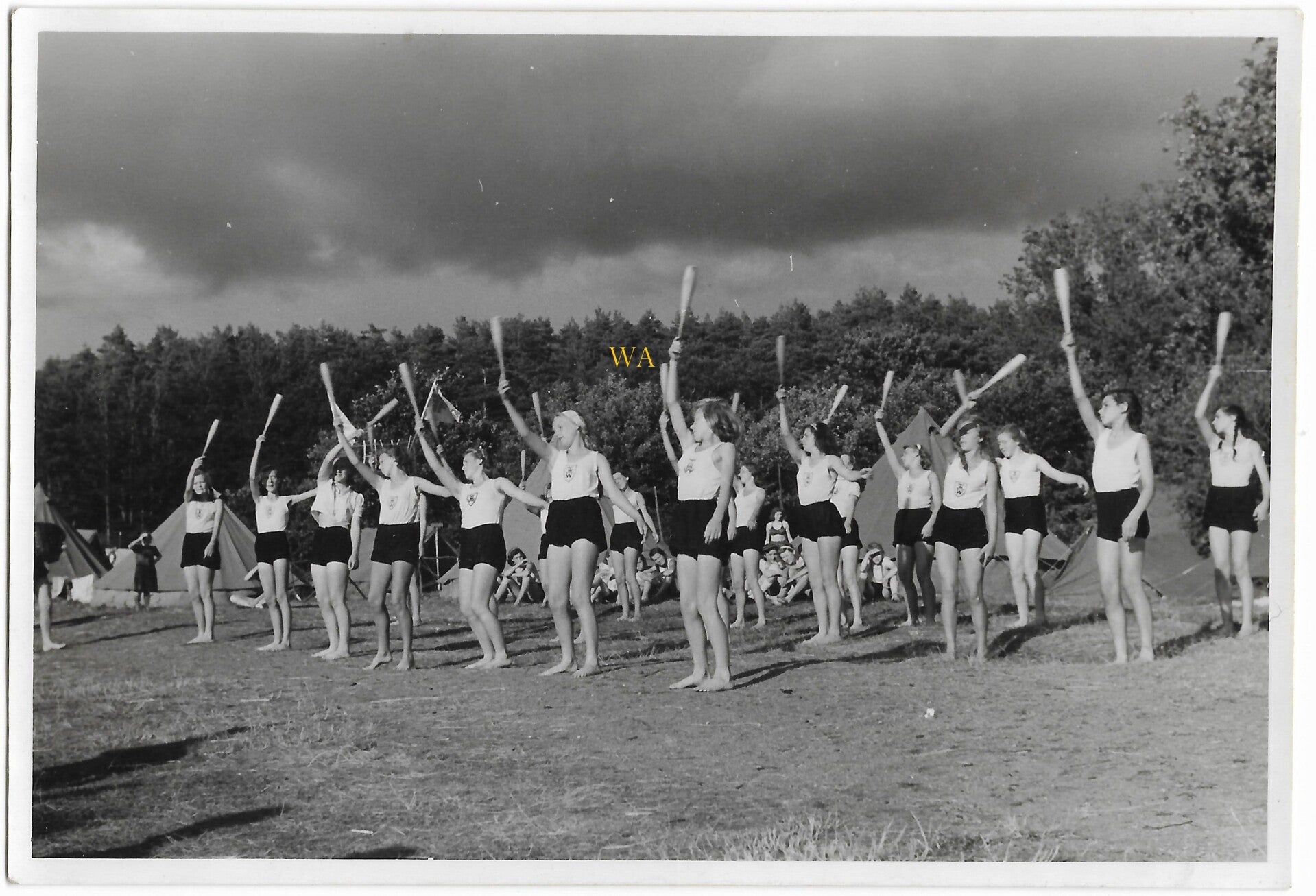 BDM-Mädels in sportdress