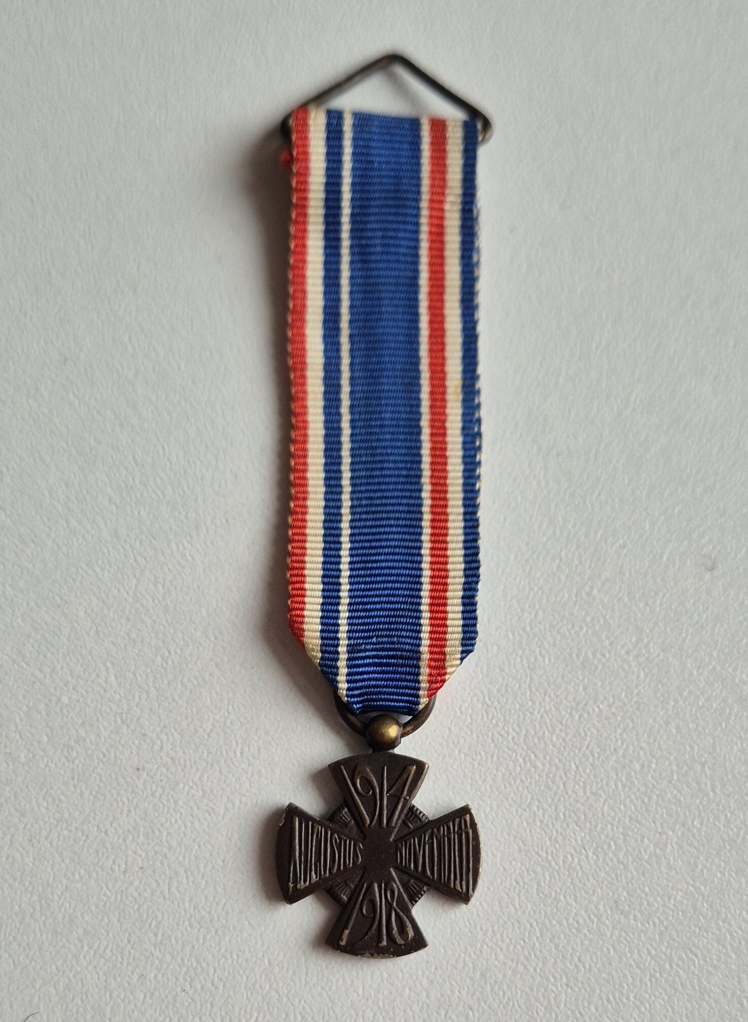 Miniature of the Dutch Mobilisation Cross 1914-1918