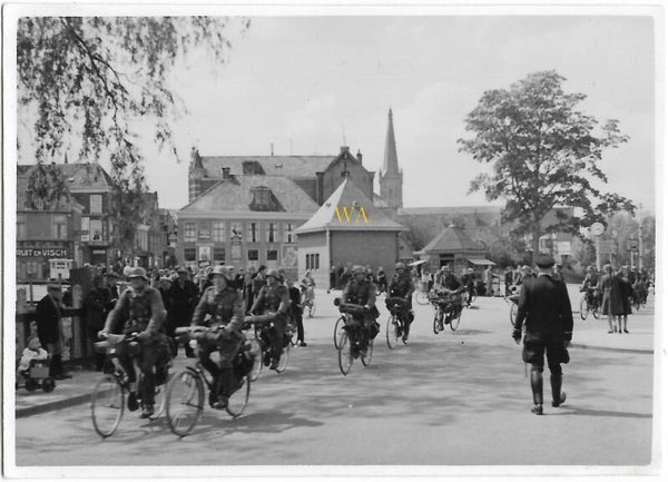 Center of Steenwijk in Overijssel - The Netherlands - May 18 - 1940