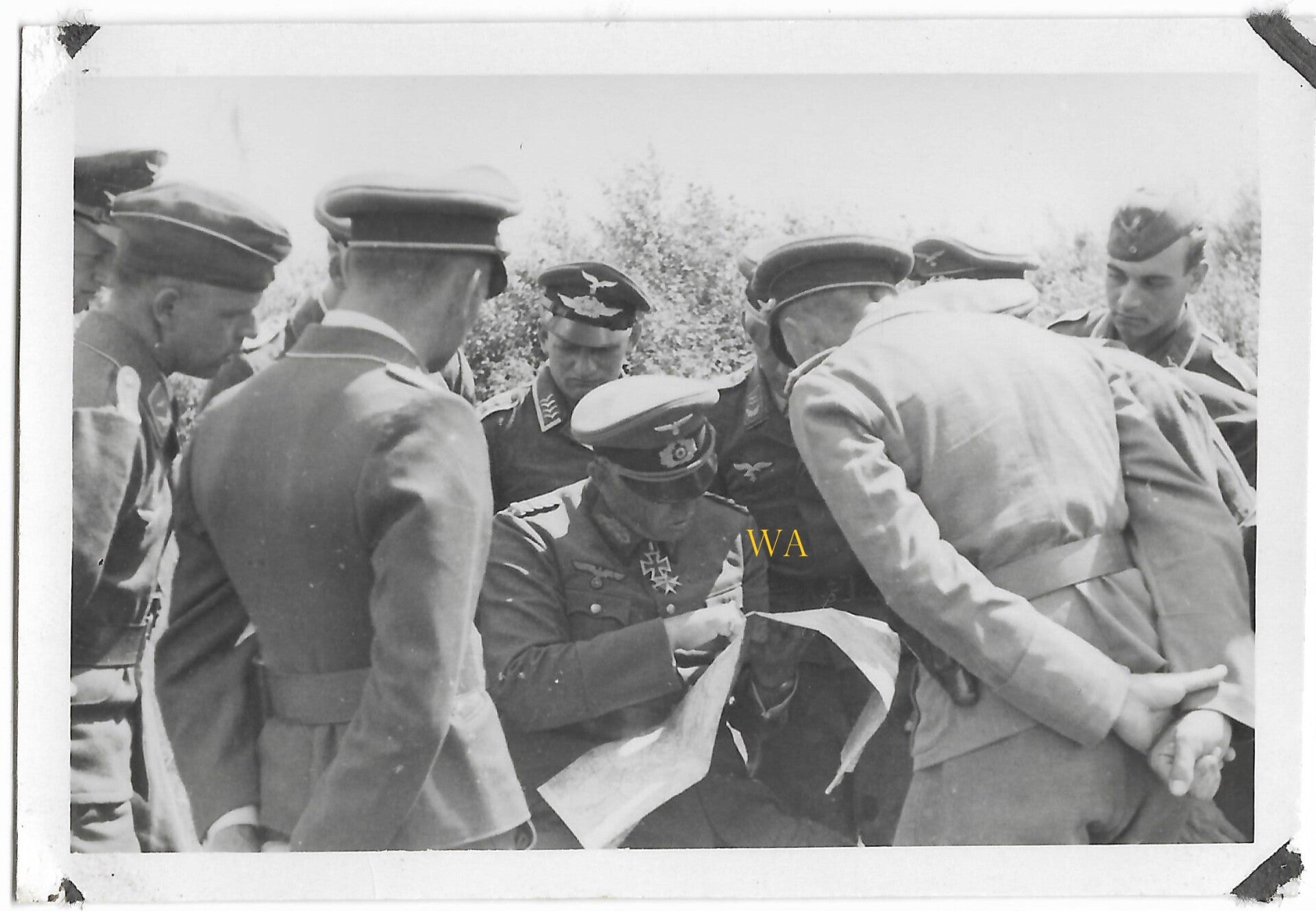 Field marshal & Ritterkreuzträger Ernst Busch in Russia ( Eastern Front)