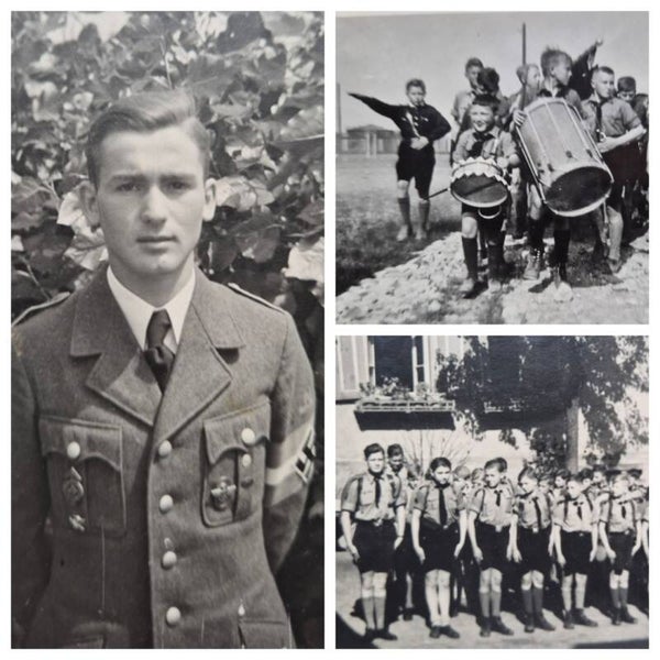 Photo album of a member of the Hitler Youth from 1941 until his military service in 1942–1943 in Wiesbaden (Oranienkaserne).