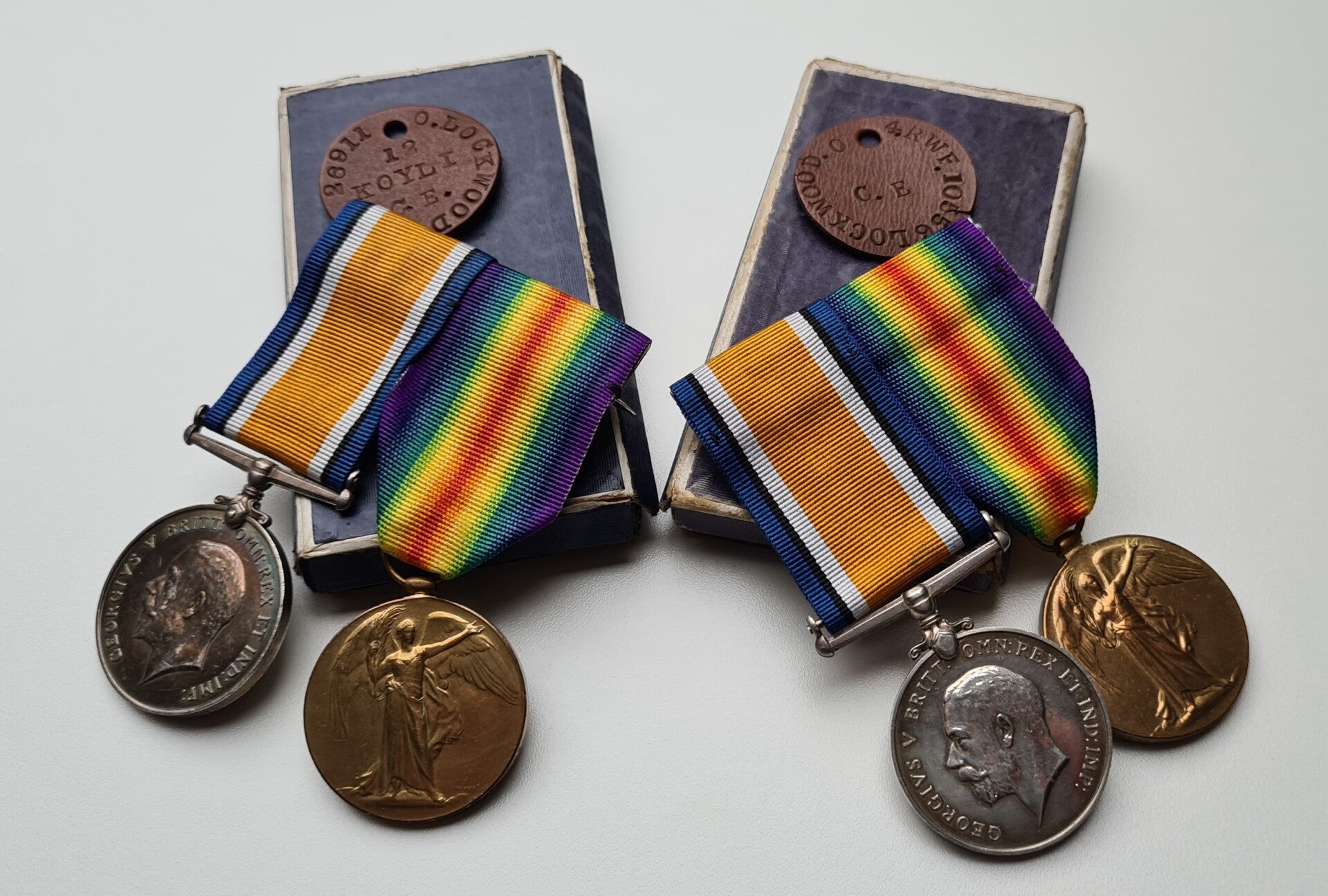 Medal legacy of 2 British brothers who survived the war.