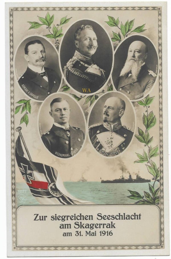 'Zur siegreichen Seeschlacht am Skagerrak am 31.Mai 1916'