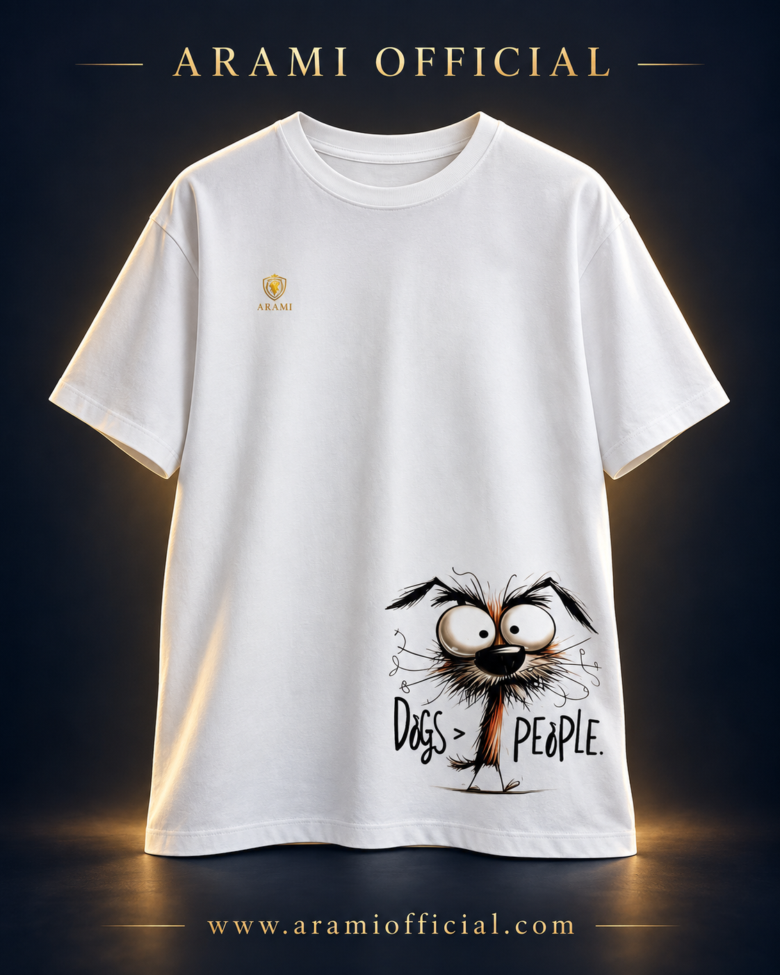 unisex Dogs > People T-Shirt - Unisex