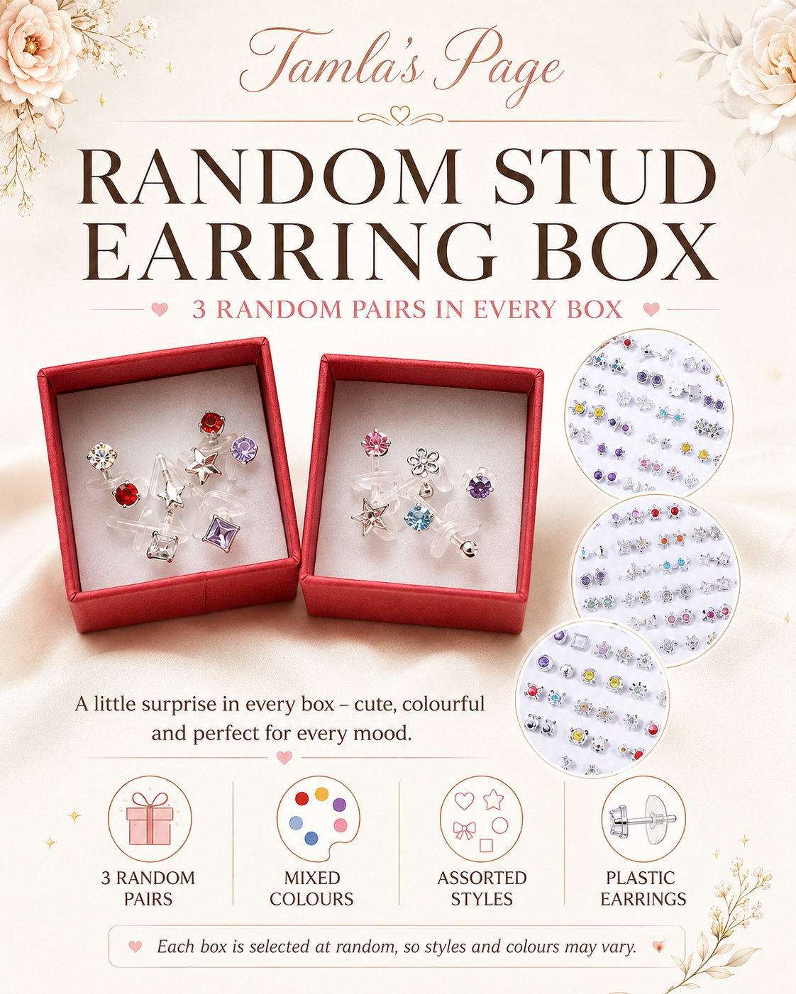 Tamla fashion earrings