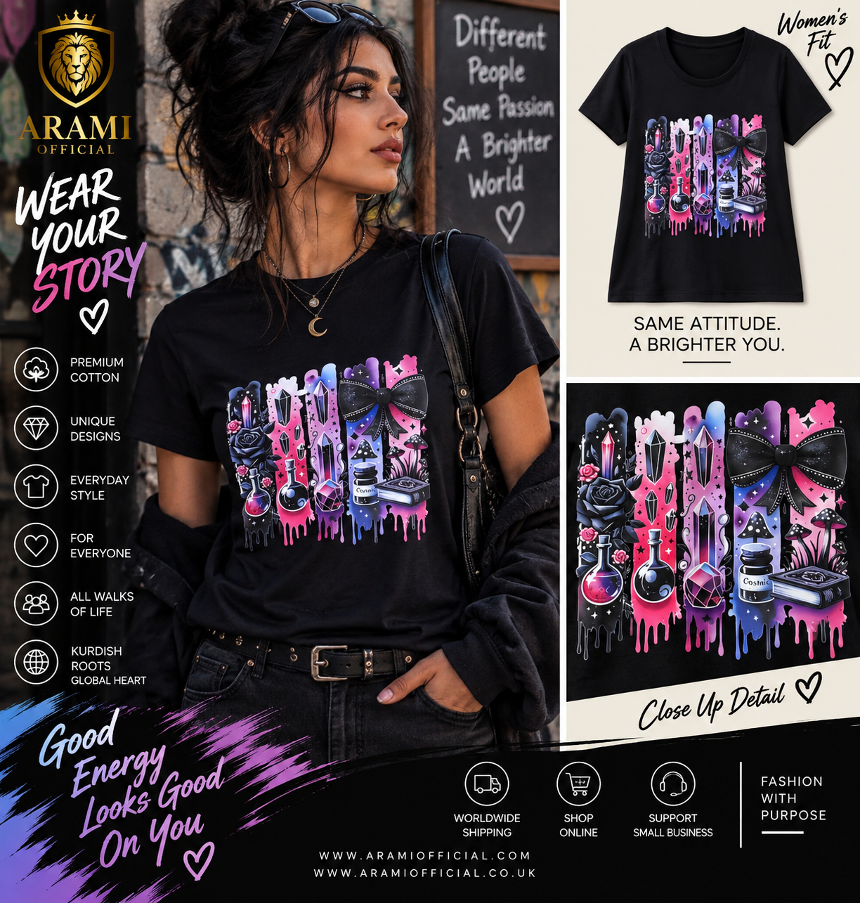 womens Mystic Energy Women’s T-Shirt - Women