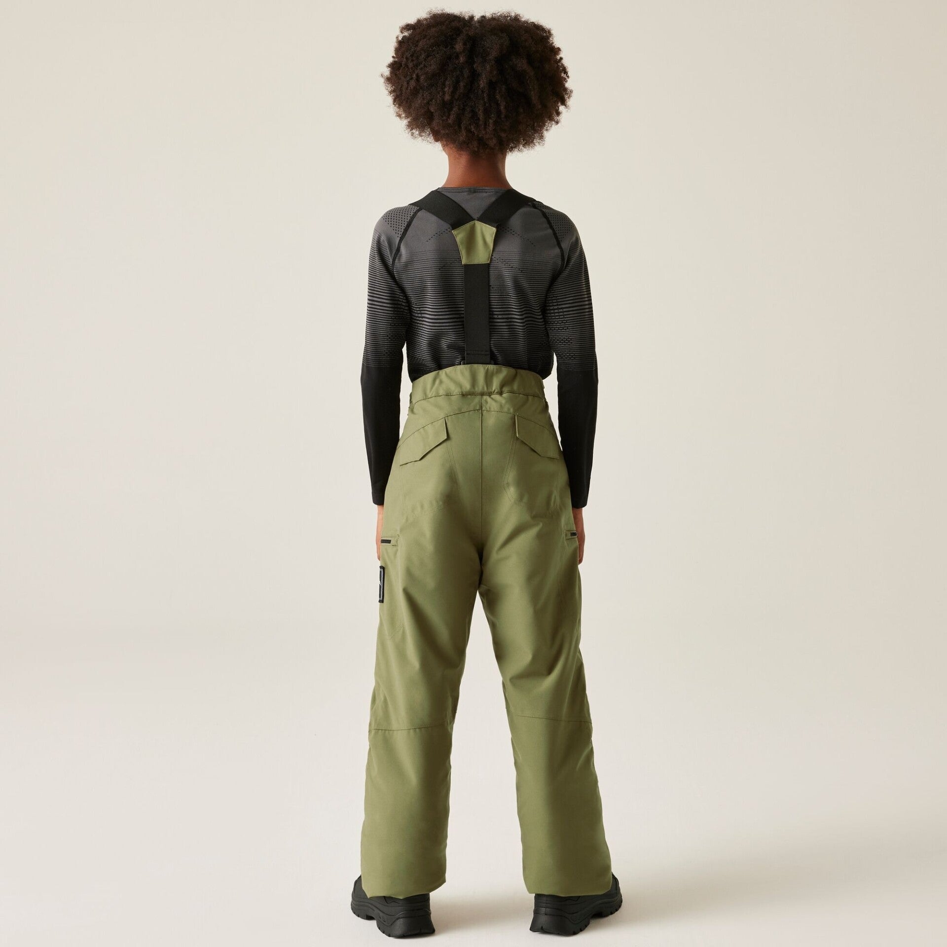 Kids' Pow II Waterproof Ski Pants | Olive Green