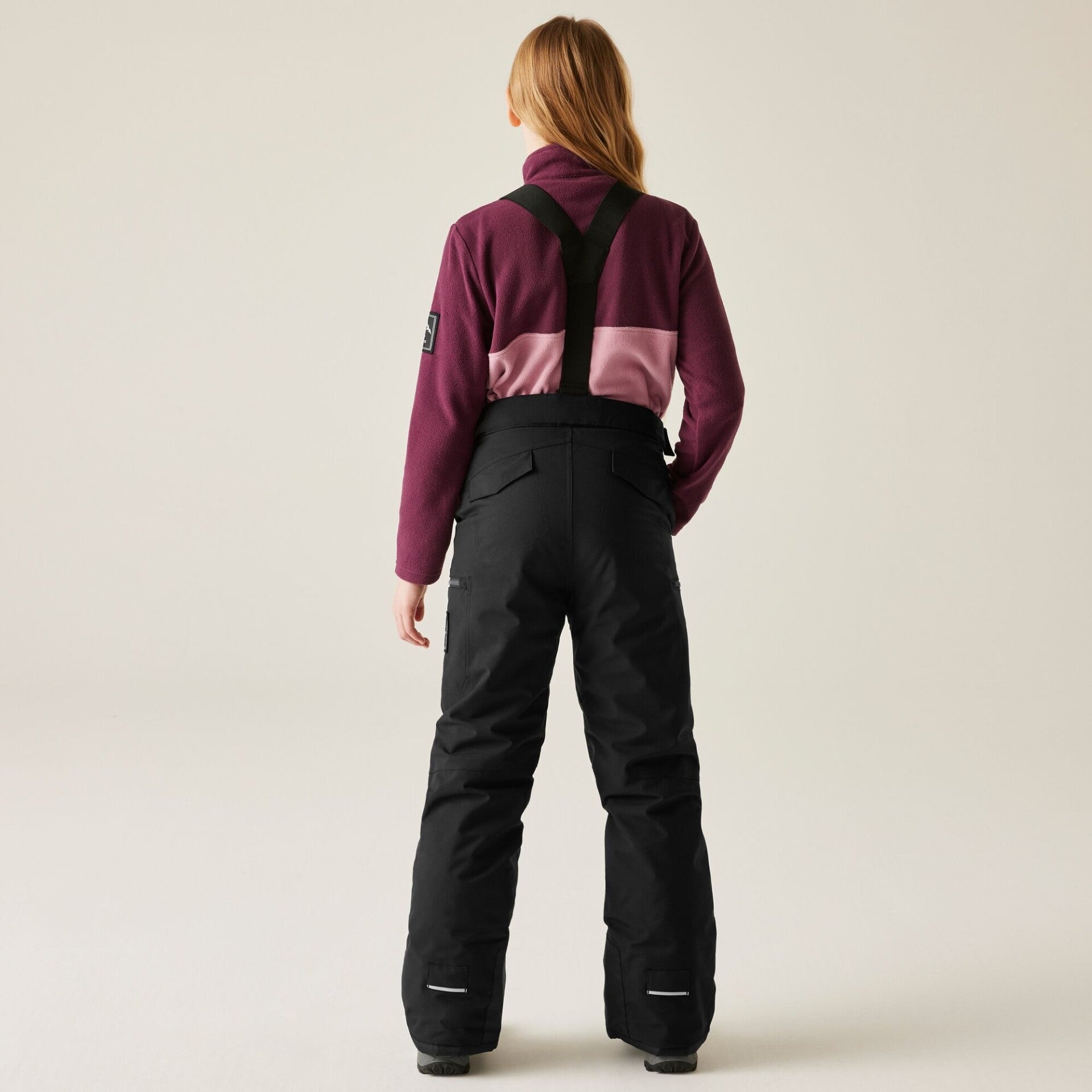 Kids' Pow II Waterproof Ski Pants | Black