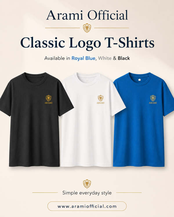 Arami Official – Men’s Classic Logo T-Shirt