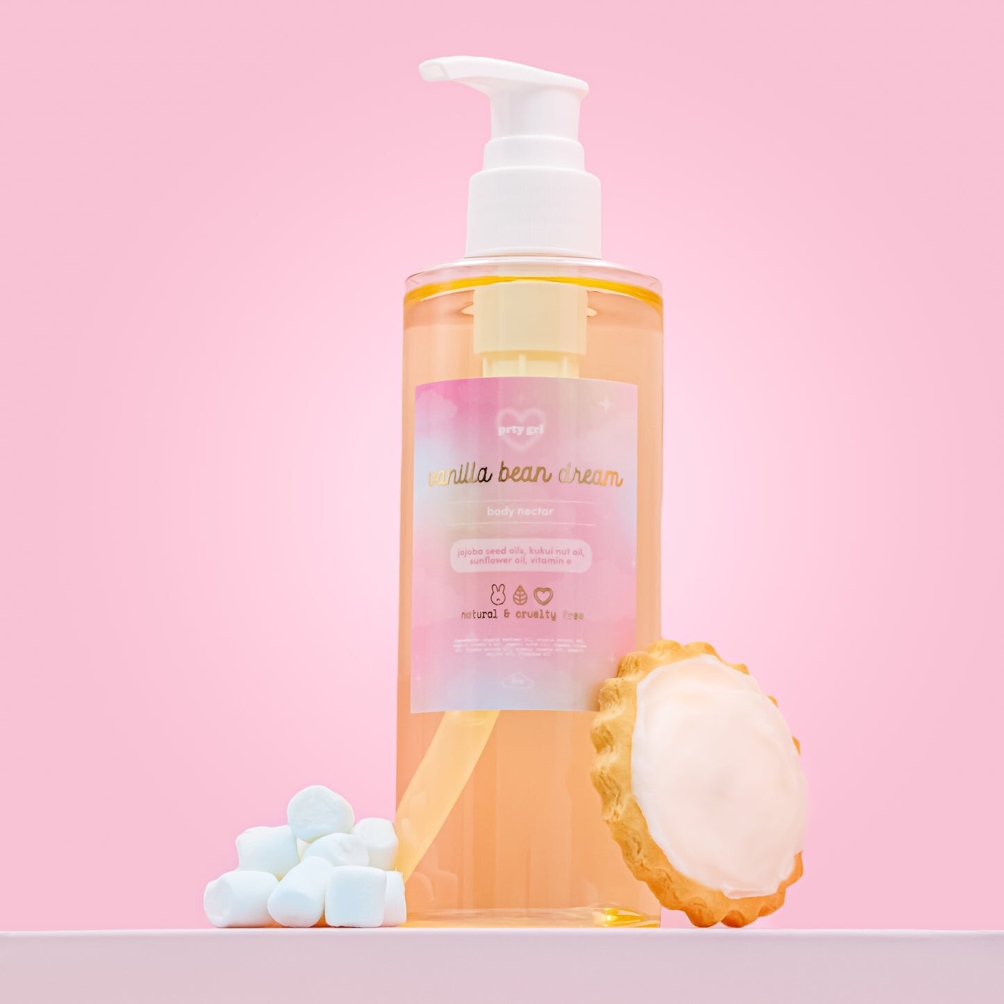 Prty grl beauty body nectar - Vanilla Bean dream 5ml