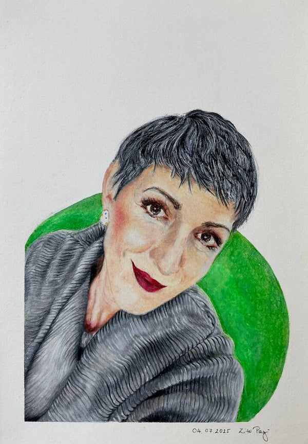 Self-portrait (original without frame)