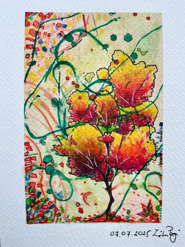 Summer explodes with green (original without frame)