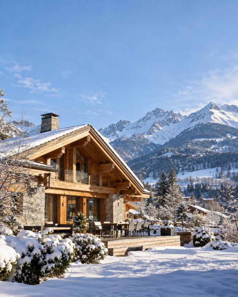 chalet hiver location haute savoie