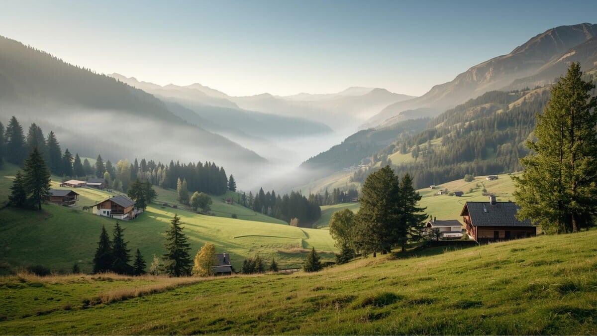 Hameaux de la vallée verte