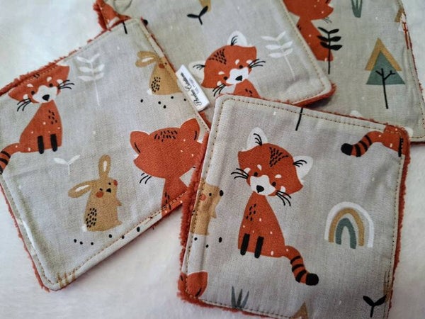 LINGETTES (lot de 4) VIEUX RENARD