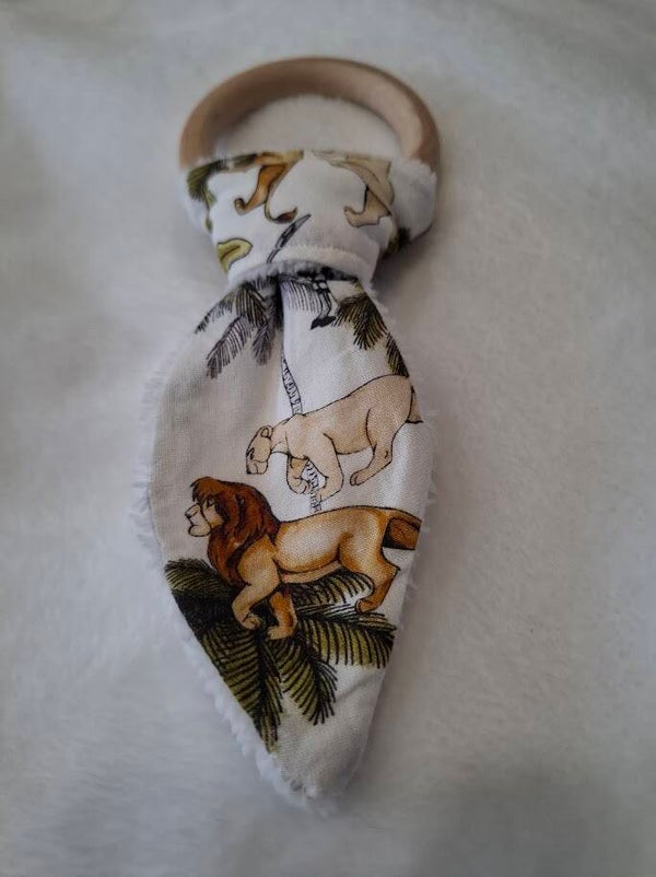 ANNEAU DE DENTITION LION JUNGLE