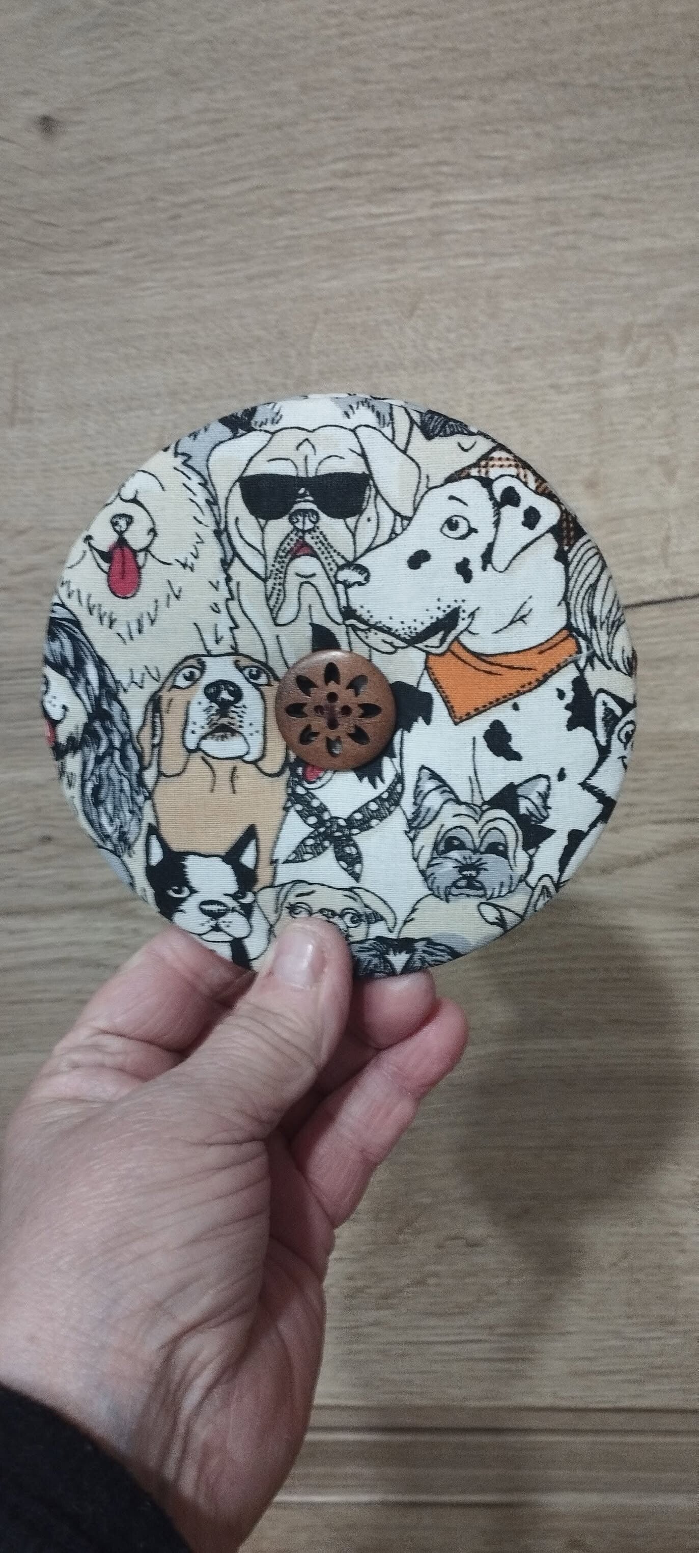 PORTE CARTES A JOUER CHIENS