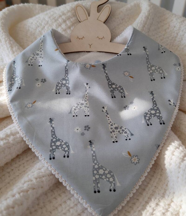BAVOIR GIRAFE BLEUE