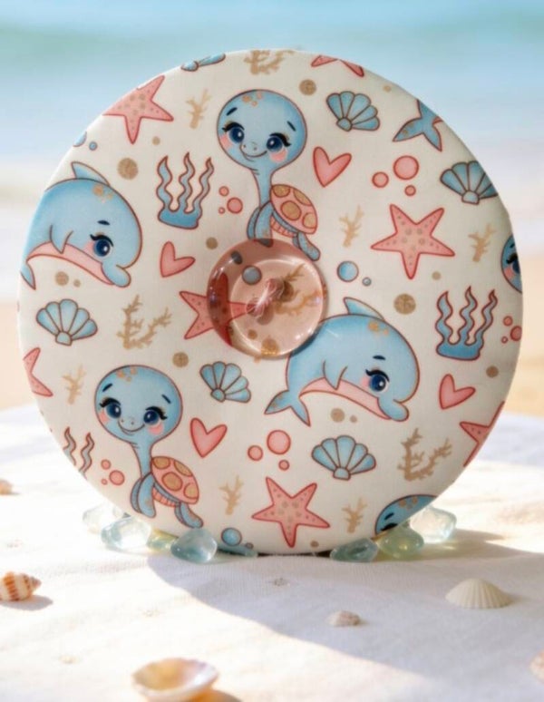 Porte cartes dauphins