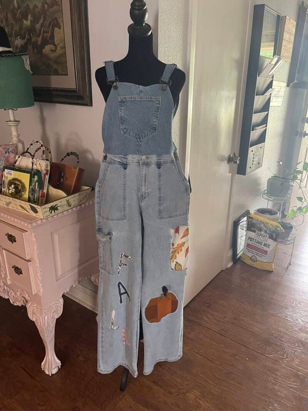 Up cycled Overalls
