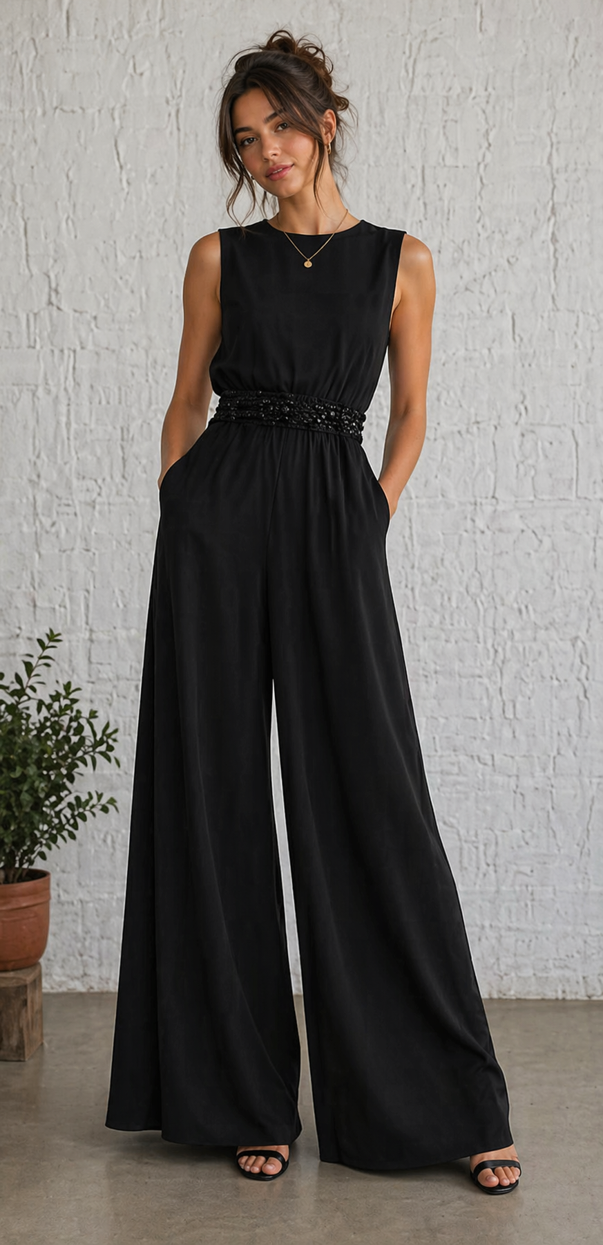 Black Jumpsuit - O103