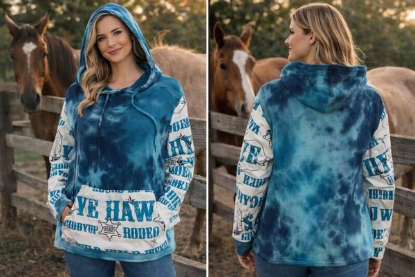 Up cycled hoodie - J113